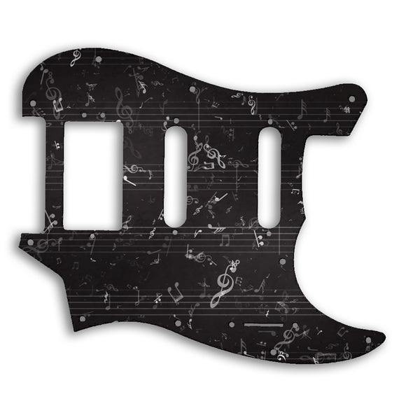 Fender 2019 Alternate Reality Sixty-Six Custom Pickguard Scratchplate Music Design