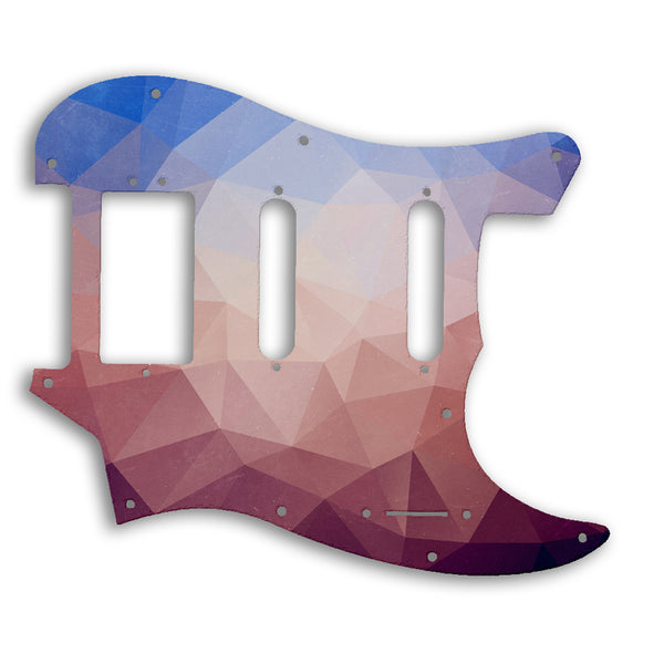 Fender 2019 Alternate Reality Sixty-Six Custom Pickguard Scratchplate POLYGON Design