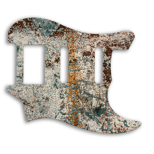 Fender 2019 Alternate Reality Sixty-Six Custom Pickguard Scratchplate Rust Design