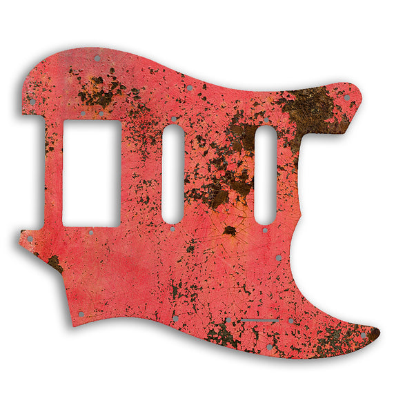 Fender 2019 Alternate Reality Sixty-Six Custom Pickguard Scratchplate Rust Design