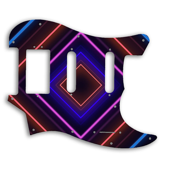 Fender 2019 Alternate Reality Sixty-Six Custom Pickguard Scratchplate TRON Design