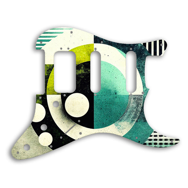 Fender 2019 American Ultra Stratocaster Custom Pickguard Scratchplate ABSTRACT Design