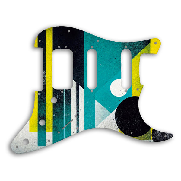 Fender 2019 American Ultra Stratocaster Custom Pickguard Scratchplate ABSTRACT Design