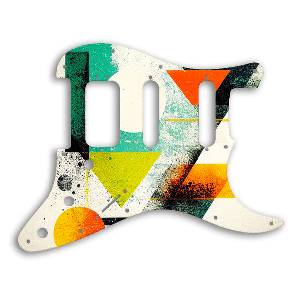 Fender 2019 American Ultra Stratocaster Custom Pickguard Scratchplate ABSTRACT Design