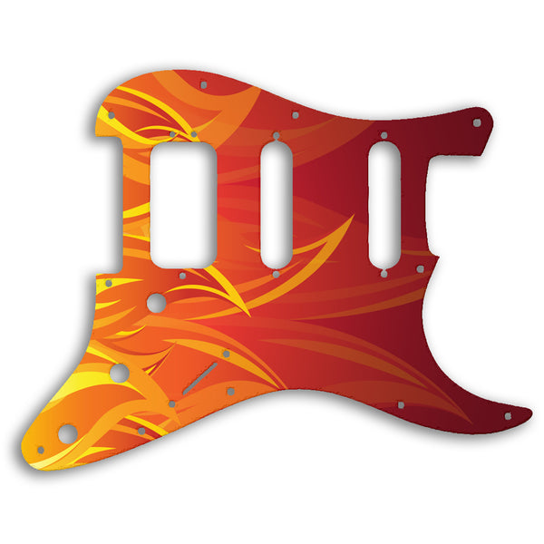 Fender 2019 American Ultra Stratocaster Custom Pickguard Scratchplate Fire Design