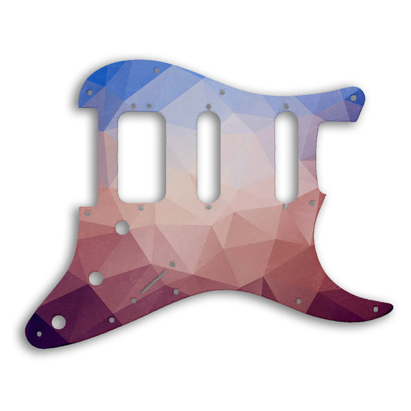 Fender 2019 American Ultra Stratocaster Custom Pickguard Scratchplate POLYGON Design