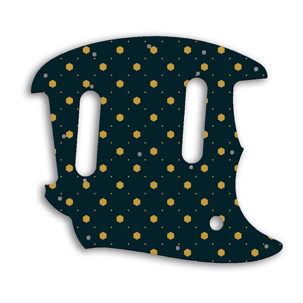 Fender 2017-Present Classic Style Mustang Custom Pickguard Scratchplate Pattern Design