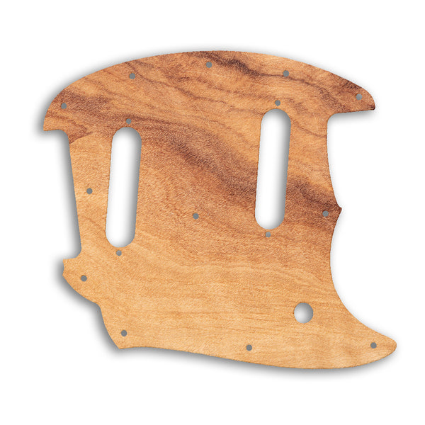 Fender 2017-Present Classic Style Mustang Custom Pickguard Scratchplate Wood Design