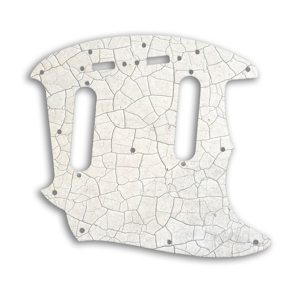 Fender 2019 Made in Mexico Vintera 60'S Mustang Custom Pickguard Scratchplate CRACKED Design