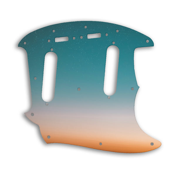 Fender 2019 Made in Mexico Vintera 60'S Mustang Custom Pickguard Scratchplate NIGHT Design