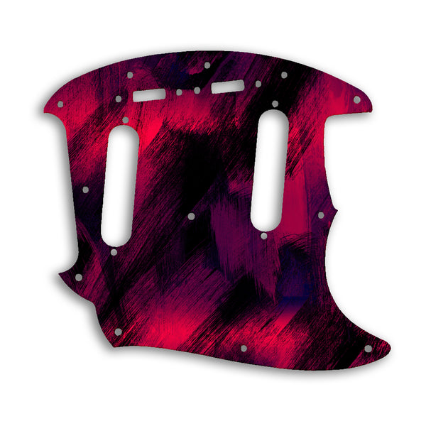 Fender 2019 Made in Mexico Vintera 60'S Mustang Custom Pickguard Scratchplate PAINT Design