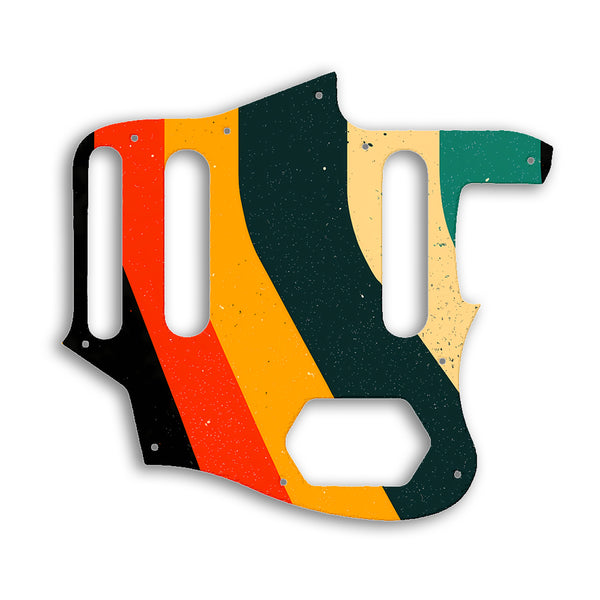 Fender 2015-2018 Made in Mexico Classic Series 60s Jaguar Lacquer Custom Pickguard Scratchplate RETRO Design