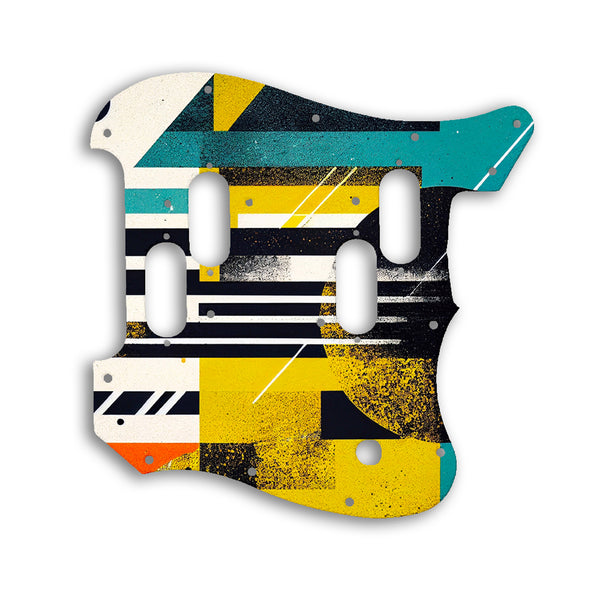 Fender 2019 To Present Made in Mexico Alternate Reality Electric XII Custom Pickguard Scratchplate ABSTRACT Design