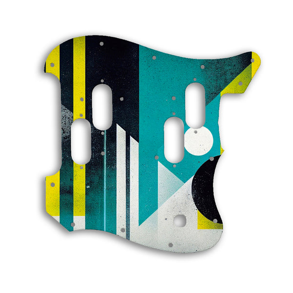 Fender 2019 To Present Made in Mexico Alternate Reality Electric XII Custom Pickguard Scratchplate ABSTRACT Design