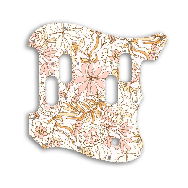 Fender 2019 To Present Made in Mexico Alternate Reality Electric XII Custom Pickguard Scratchplate FLOWERS Design