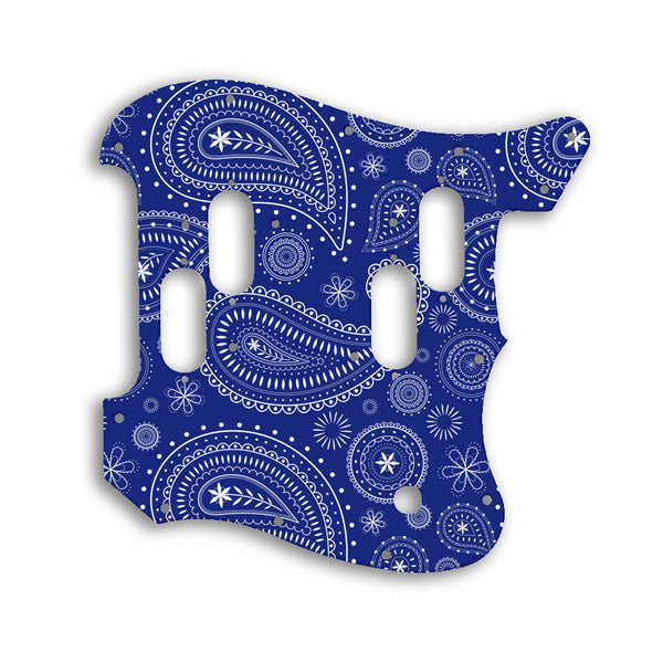 Fender 2019 To Present Made in Mexico Alternate Reality Electric XII Custom Pickguard Scratchplate Paisley Design