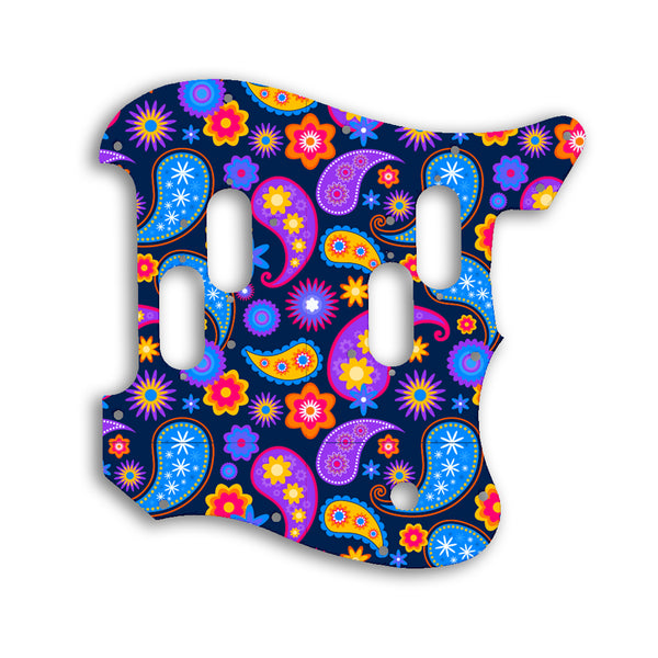 Fender 2019 To Present Made in Mexico Alternate Reality Electric XII Custom Pickguard Scratchplate Paisley Design