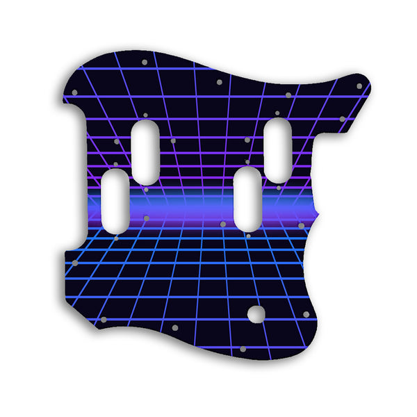 Fender 2019 To Present Made in Mexico Alternate Reality Electric XII Custom Pickguard Scratchplate TRON Design