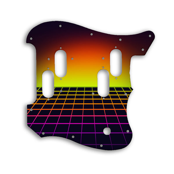 Fender 2019 To Present Made in Mexico Alternate Reality Electric XII Custom Pickguard Scratchplate TRON Design