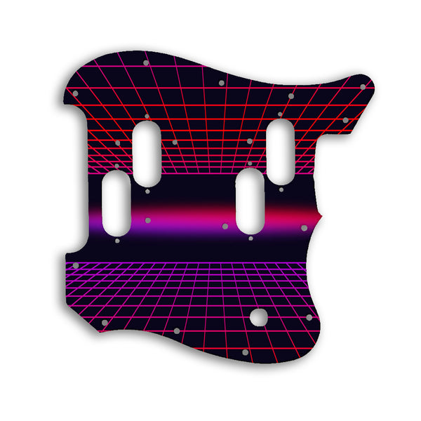 Fender 2019 To Present Made in Mexico Alternate Reality Electric XII Custom Pickguard Scratchplate TRON Design