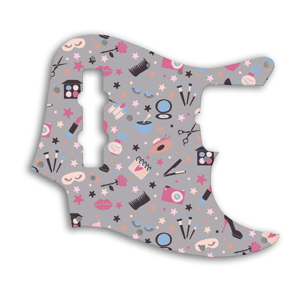 Fender 50th Anniversary Jazz Bass Custom Pickguard Scratchplate GIRLY Design