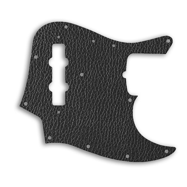 Fender 50th Anniversary Jazz Bass Custom Pickguard Scratchplate Leather Design