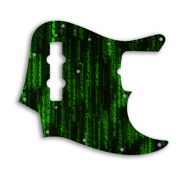 Fender 50th Anniversary Jazz Bass Custom Pickguard Scratchplate MATRIX Design