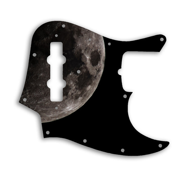 Fender 50th Anniversary Jazz Bass Custom Pickguard Scratchplate MOON Design