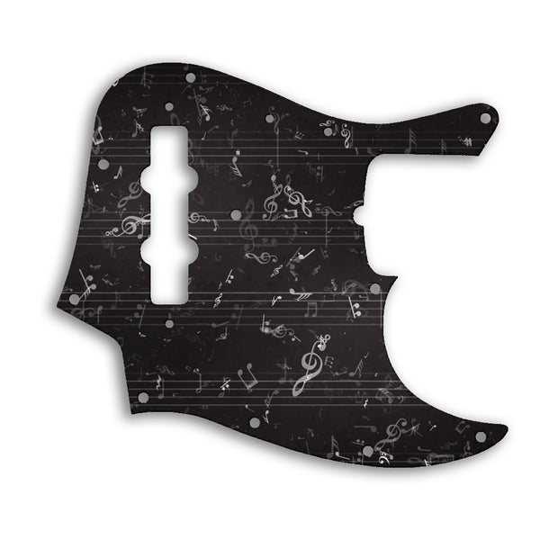 Fender 50th Anniversary Jazz Bass Custom Pickguard Scratchplate Music Design