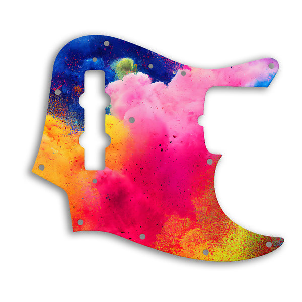 Fender 50th Anniversary Jazz Bass Custom Pickguard Scratchplate PAINT Design