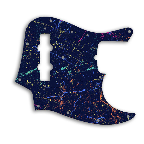 Fender 50th Anniversary Jazz Bass Custom Pickguard Scratchplate PAINT Design