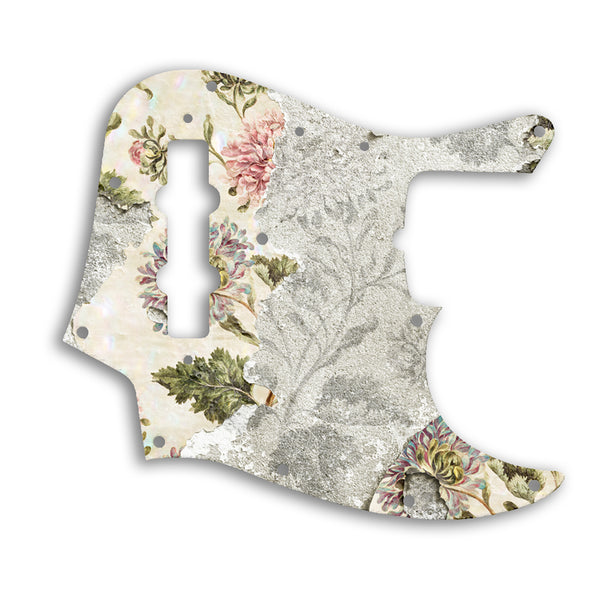 Fender 50th Anniversary Jazz Bass Custom Pickguard Scratchplate Rust Design