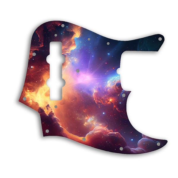 Fender 50th Anniversary Jazz Bass Custom Pickguard Scratchplate Space Design