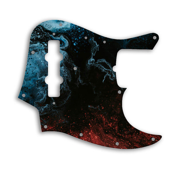 Fender 50th Anniversary Jazz Bass Custom Pickguard Scratchplate SWIRL Design