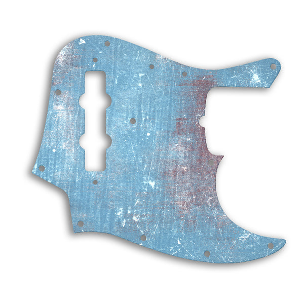 Fender 50th Anniversary Jazz Bass Custom Pickguard Scratchplate WALL Design