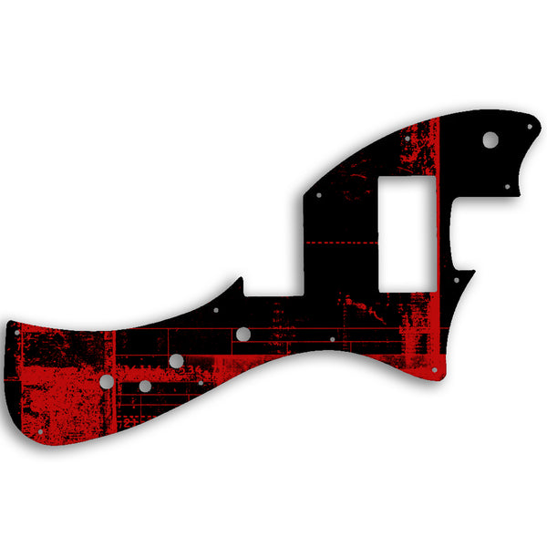 Fender Alternate Reality Meteora HH Custom Pickguard Scratchplate ABSTRACT Design