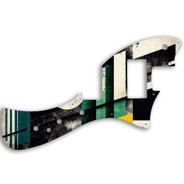 Fender Alternate Reality Meteora HH Custom Pickguard Scratchplate ABSTRACT Design