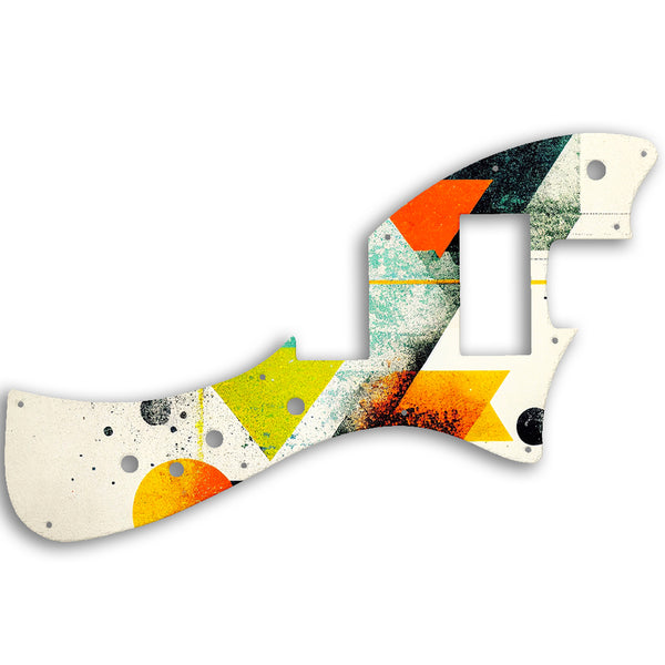 Fender Alternate Reality Meteora HH Custom Pickguard Scratchplate ABSTRACT Design