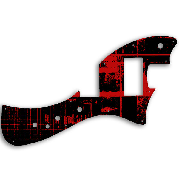 Fender Alternate Reality Meteora HH Custom Pickguard Scratchplate ABSTRACT Design