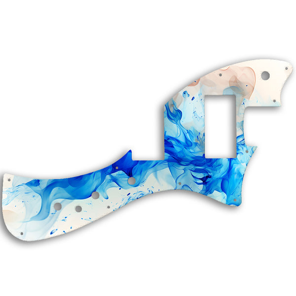 Fender Alternate Reality Meteora HH Custom Pickguard Scratchplate Fire Design