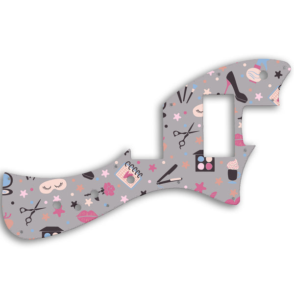 Fender Alternate Reality Meteora HH Custom Pickguard Scratchplate GIRLY Design