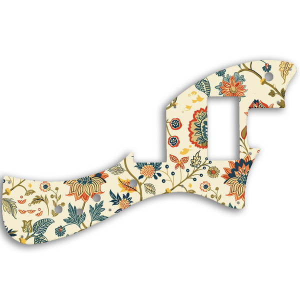 Fender Alternate Reality Meteora HH Custom Pickguard Scratchplate INDIAN_FLORAL Design