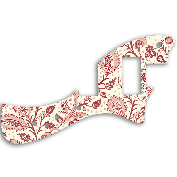 Fender Alternate Reality Meteora HH Custom Pickguard Scratchplate INDIAN_FLORAL Design