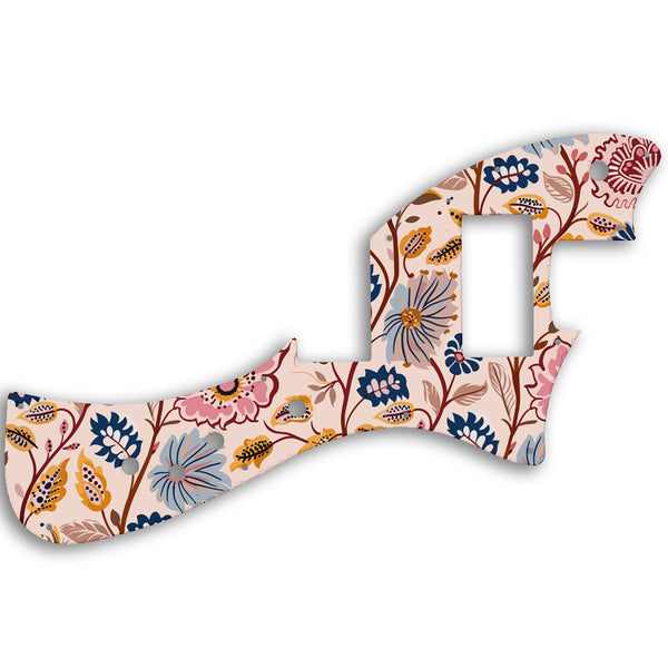 Fender Alternate Reality Meteora HH Custom Pickguard Scratchplate INDIAN_FLORAL Design