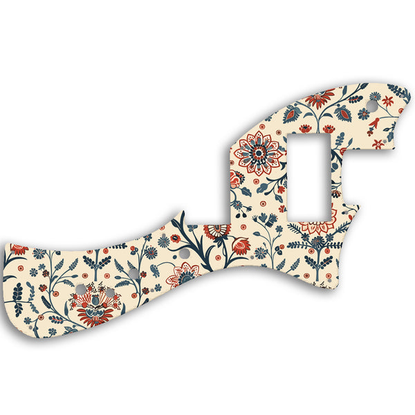 Fender Alternate Reality Meteora HH Custom Pickguard Scratchplate INDIAN_FLORAL Design