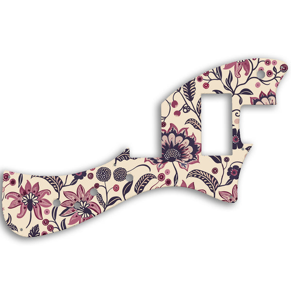 Fender Alternate Reality Meteora HH Custom Pickguard Scratchplate INDIAN_FLORAL Design