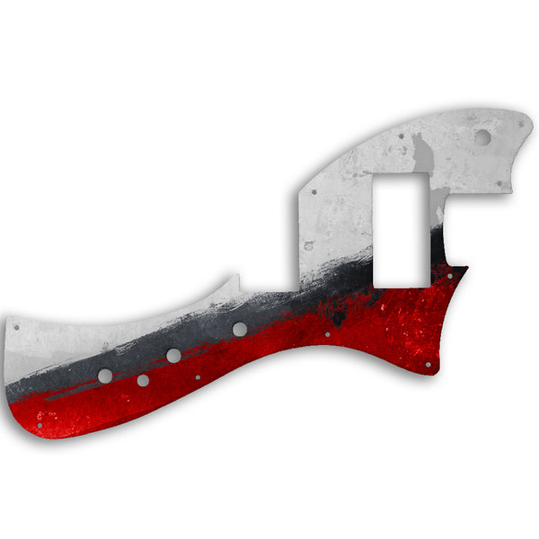 Fender Alternate Reality Meteora HH Custom Pickguard Scratchplate PAINT Design