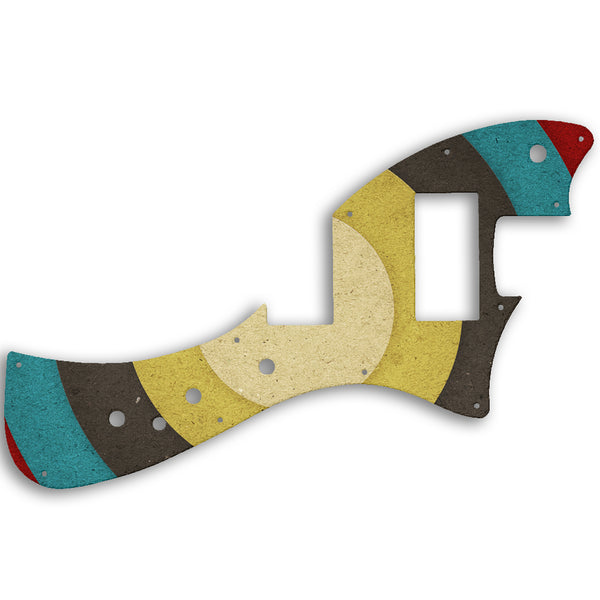 Fender Alternate Reality Meteora HH Custom Pickguard Scratchplate RETRO Design