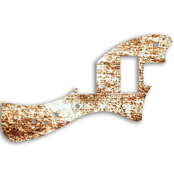 Fender Alternate Reality Meteora HH Custom Pickguard Scratchplate Rust Design