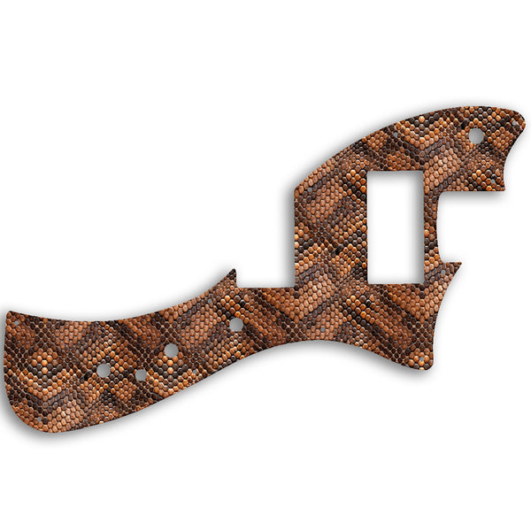 Fender Alternate Reality Meteora HH Custom Pickguard Scratchplate SNAKE Design